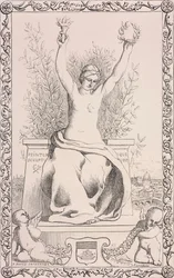 Allegorie von Paris, 19. Jahrhundert